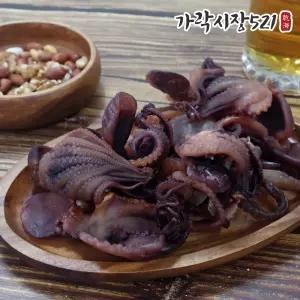 가락시장521 쫄깃 부드러운 숏다리 조미 문어포 100g 건문어 건어포 마른안주