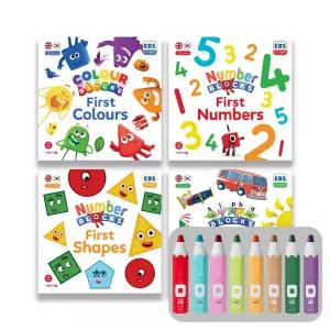 4세대 레인보우 세이펜 레인온펜 32GB+넘버 블록스 퍼스트 보드북 시리즈 4권 세트