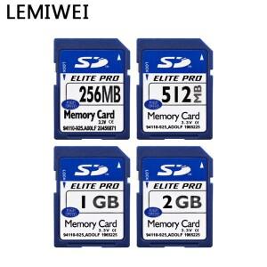 Lemiwei SD 카드 Elite Pro 고속 128MB 256MB 1GB 2GB UHS-I C10 데스크탑 카메라용 내구성 SDXC 플래시 메