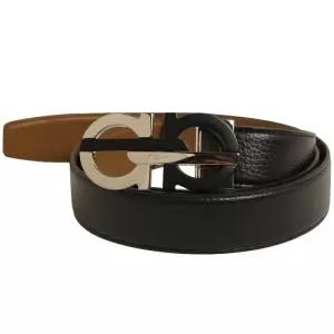 [명품] Ferragamo 페라가모 벨트 670052 0756893 NERORAFIA 남성 정장벨트