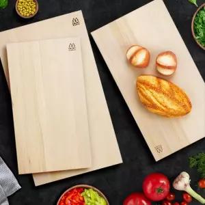 항균 플레이팅 원목 통나무 미송 도마 위생적인 캠프 식당