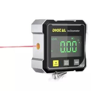 디지털 수평계 레이저 산업용 레벨 눈금자 거리측정기 경사계 양방향