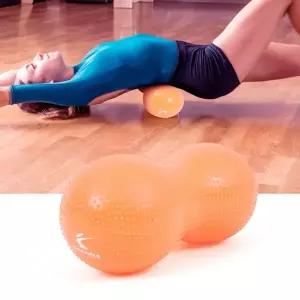아이워너 땅콩 미니 짐볼 코랄 1P 마사지 돌기 스트레칭 홈트