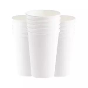 테이크아웃무지컵 무지 일회용 종이컵 16oz 100개 X3개 테이크아웃컵 카페종이컵