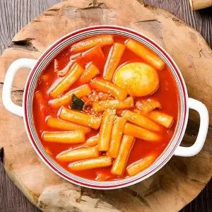 대구 신천동 떡볶이(밀떡200g+분말소스50g)+병천찰순대1kg