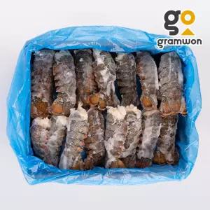 랍스터 테일 4.54kg 37~42마리 내외 (4oz) 냉동 랍스타 꼬리 바닷가재 꼬리 업소용