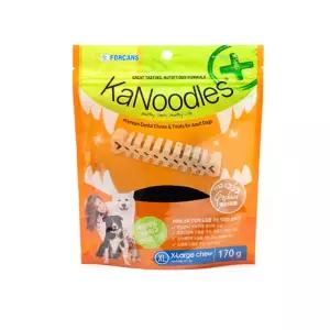 포켄스 카누들 지퍼팩 XL 170g 덴탈 양치 입냄새 제거 개껌 (유통기한 2026년 2월 22일까지)