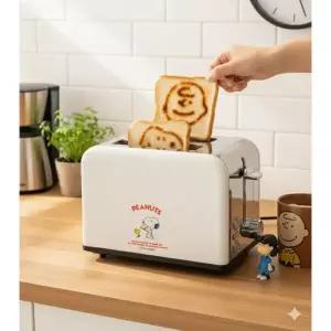 스누피 얼굴이 쏙 레트로 토스터기 선물용 인기상품