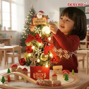 40cm DIY 탁상용 미니 크리스마스 풀세트트리(전구증정)