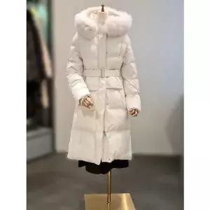 [NS홈쇼핑]ab.f.z 폭스퍼 구스다운 롱패딩 코트 ACCZ4ND02K[35578293]