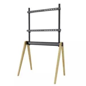 [알티피아]마운트피아 TV 스탠드 이젤형 ME-86 (42-75in) (블랙) 거치대 티비 받침대