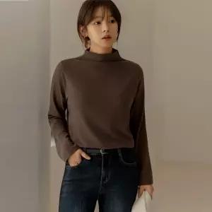 [66-110] 넌티 베이직 앙고라 폴라 티