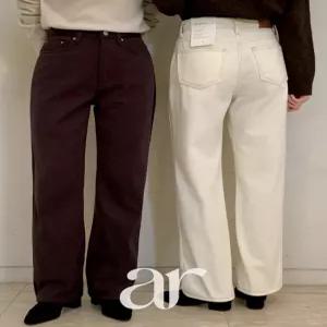 (MADE/발열융기모/SL/딱예쁜실루엣) Day Jeans No72 데이진 벨로아 코튼 세미 와이드 팬츠 ps5495