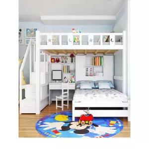 이층 2층 침대 어린이 책상 벙커 계단 초등 학생