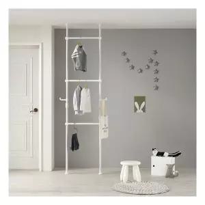 왕자 네오스페이스 미니3단행거_화이트_827