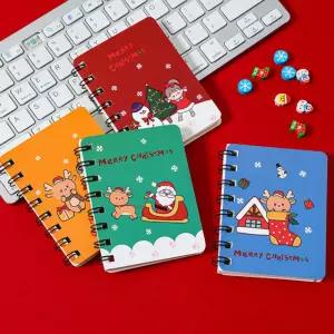 크리스마스 미니 수첩 4종 1세트 귀여운 성탄절 선물