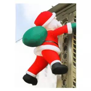 산타인형 모형 벽걸이형 풍선 산타클로스 대형 팬 화이트