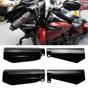 오토바이 핸드가드 핸들 바 보호대 윈드 디플렉터 커버 할리 스포츠스터 다이나 투어링 스트리트 일렉트라 로드 킹용