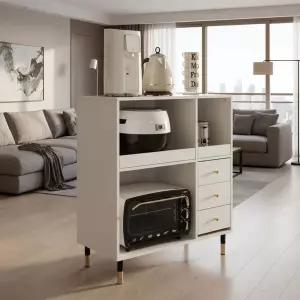 스몰 렌지대 주방정리대 사무실수납 오븐수납장 가정용가구