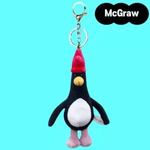 월레스와 그로밋 맥그로우 키링 키체인 인형 귀여운 펭귄 동물 가방고리