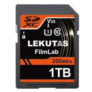 [미국배송] LEKUTAS 1T(999GB) SDXC UHS-I 메모리 카드 - 최대 200MB/S 읽기 속도 C10 U3 V30 4K UHD 풀 HD 및 비디오 SD 카드 캐논 니콘 소니 후지필름 DSLR 미러리스 카메라용