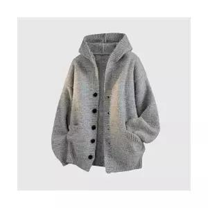 스콕 남성 가디건 집업 니트 카디건 가을 겨울 캐주얼 후드 상의 JEN4