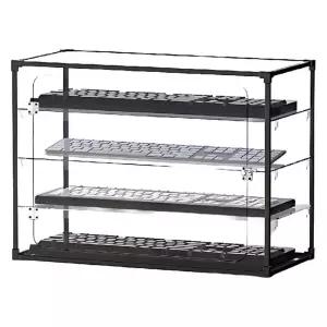 아크릴 키보드진열장 투명 키보드랙 선반 디스플레이 전시대 보관함 6단