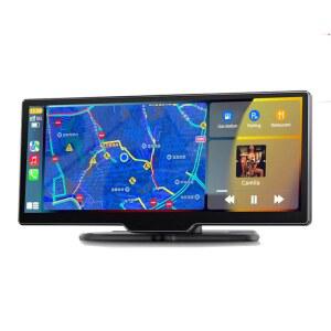 듀얼 GPS 로거 HUD IPS 네비 프로 트랙 백미러 R300 자가설치