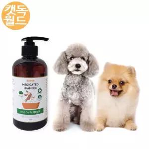 쏘아베 이치캄 강아지 약용샴푸 400ml 가려움제거 피부트러블개선 기능성 애견샴푸 반려견상처치료 비듬제거