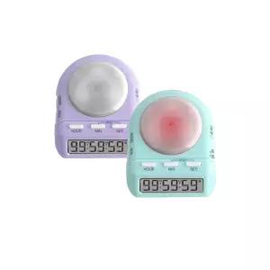 스탠다드솔루션 ST3 파스텔 스톱워치 무소음 초시계 공부 타이머 수험용 스터디 시간 측정