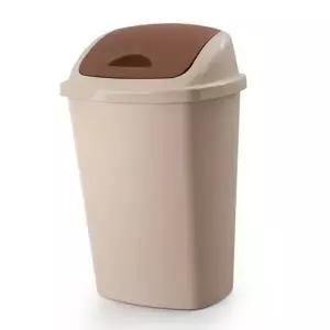 업소용 쓰레기통 다용도 오픈형 플라스틱 거실 쓰레기통 60리터 스윙형 실내 분리수거함 분리수거 대용량