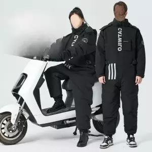 남성 정비복 우주복 오토바이 블랙 낚시 동계 방한복 방수 겨울 라이더 전신 배달 방한용품