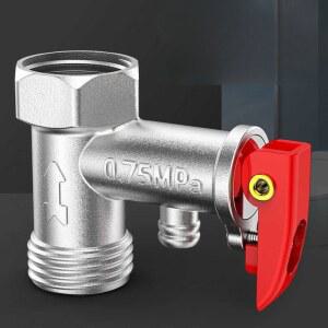 하향식 전용 전기 온수기 압력 밸브 체크 안전 소형 릴리프 안전변