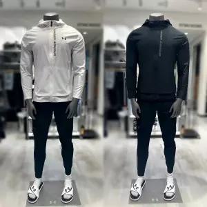 매장정품 UNDERARMOUR 언더아머 1376794 1352027 트레이닝복 세트 바람막이 우븐 트레이닝 팬츠 (선택1) 76