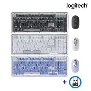 로지텍코리아 ALTO KEYS K98M 무선 블루투스 키보드+POP 무소음 마우스 세트