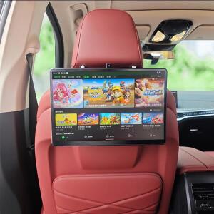 2025 BMW호환 5 7 시리즈 머리 받침 모니터 용 뒷좌석 엔터테인먼트 시스템 4G + 안드로이드 1080P 4K WiFi