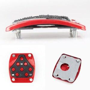 Universary Nonslip 오토바이 발판 발 페그 여러 가지 빛깔의 알루미늄 합금 브레이크 페달 오토바이 미끄럼 방지 브레이크 페달 커버