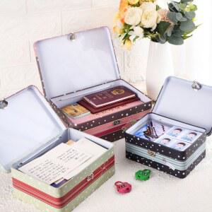 자물쇠상자 보물상자 보관함 대형설경