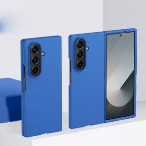 Z 폴드 7 6 5 3 4 ZFold7 보호 커버 귀여운 슬림 스킨 펠 하드용 전화 케이스