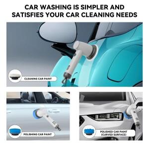 휴대용 자동차 광택기 전동 왁스 도구 속도 조절 무선 왁싱 기계