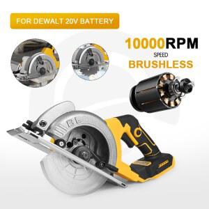 DS 3P DS 조절 절단기 원형 배터리용 특수 목재 브러시리스 20V 목공 무선 IN 디월트 각도 5인치 45도