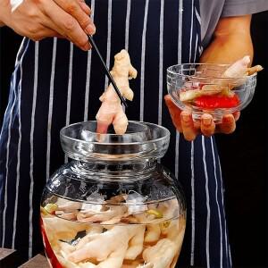 전통 발효 키트, 물 도장 에어락 뚜껑, 피클 항아리, 김치, 사우어크라우드, 와인 양조 콤부차