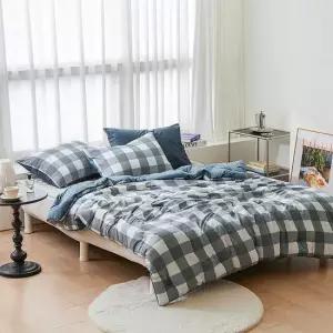 [아이르] 빅체스 극세사 먼지없는 차렵이불+베개세트 퀸 Q