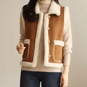 써니11 bono  무스탕 퍼조끼