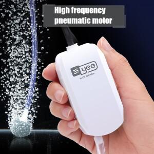 슈퍼 사일런트 수족관 공기 펌프 어항 수생 미니 소형 압축기 싱글/더블 콘센트 산소 액세서리 어항