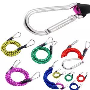 자전거줄 짐 고정끈 오토바이 화물 고정 고무줄바 1M 탄성끈