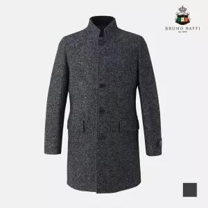 [BRUNO BAFFI] 하프터틀넥 넥워머 남성 하프 코트_MANELWWA211
