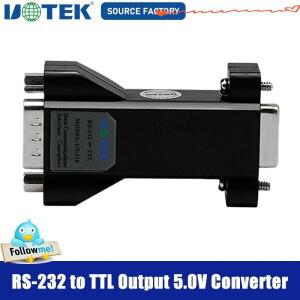 UOTEK RS232 TTL 컨버터 출력 5V COM DB9 커넥터 산업용 모든 운영 체제 UT-210 지원