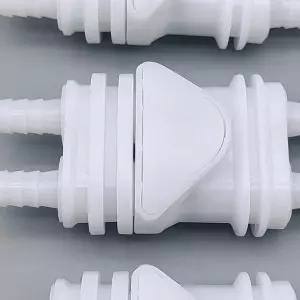 온수매트용 온수기 연결밸브 3개 세트 커넥터 부품 밸브 보일러 양쪽 상통모이음 온수