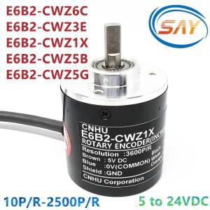 로터리 엔코더 E6B2-CWZ6C 100 200 360 500 600 1024 2500P/R 5 ~ 24VDC CWZ5B CWZ1X CWZ3E